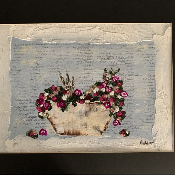 Art Original Artwork Acrylics On Canvas Board 12 X 16 Poshmark